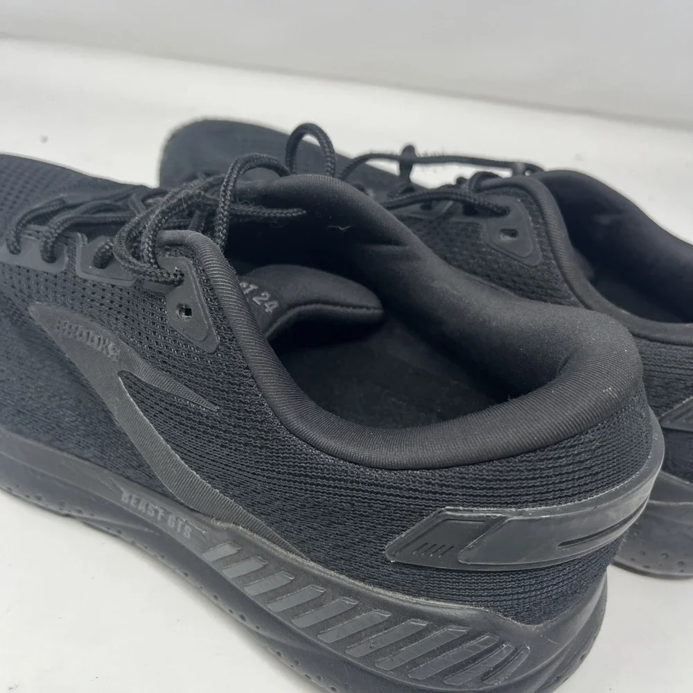 Brooks Beast GTS 24 Shoes Mens Size 12 4E Extra Wide Black Sneakers Athletic